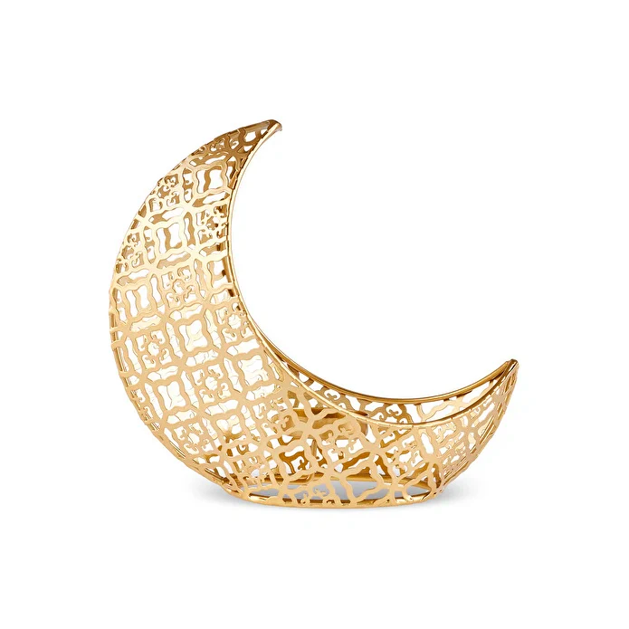 Karaca Sema Candle Holder, Gold - Image 2