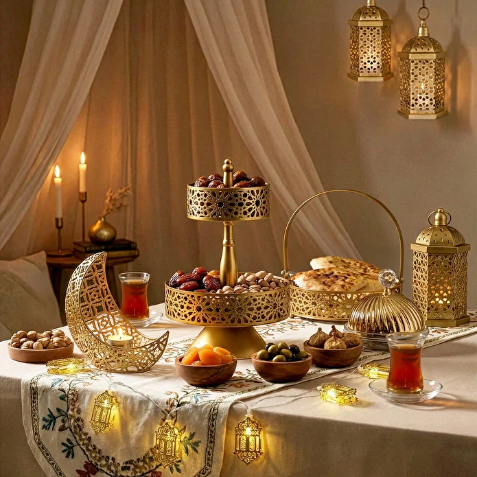 Karaca Sema Candle Holder, Gold - Image 4