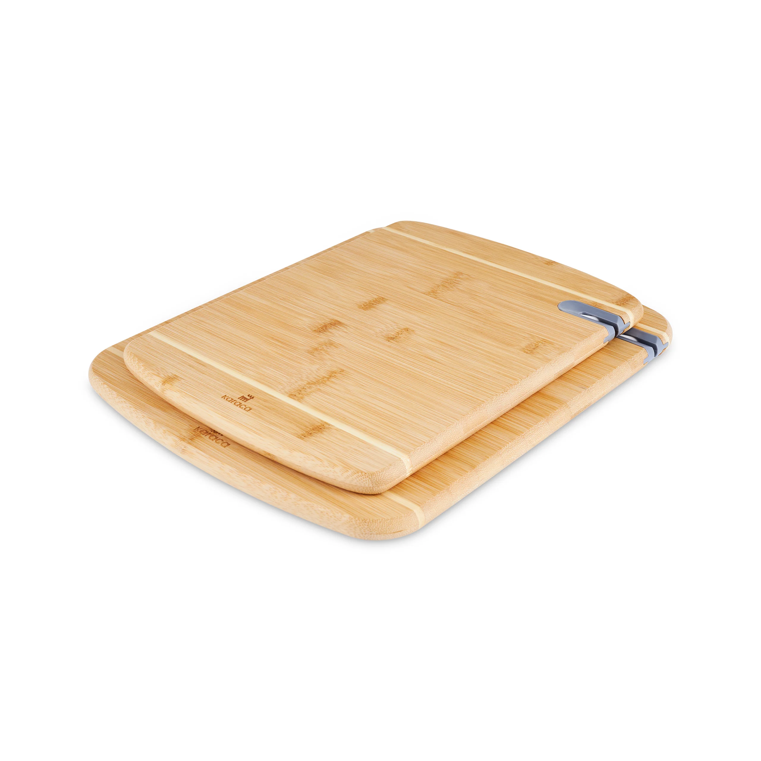 Karaca Sharpencut 2-Piece Bamboo Chopping Board, Wood - Image 8