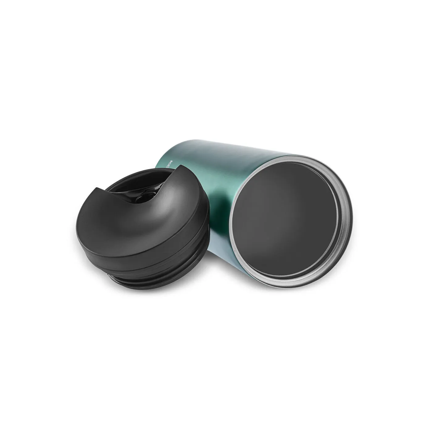 Karaca Sheeny Stainless Steel Leak-Proof Flask, 450ml, Green - Image 4