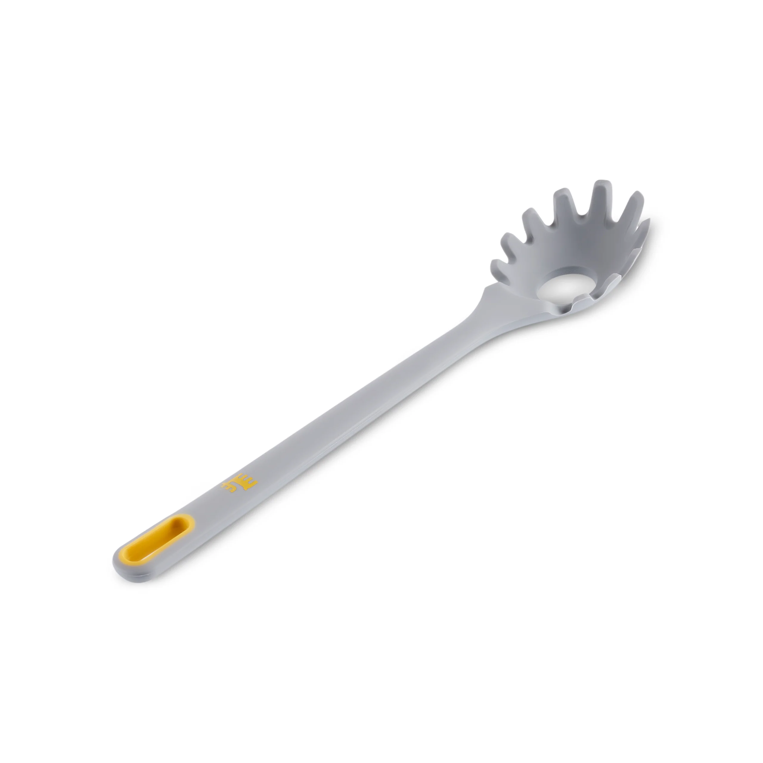 Karaca Silva Silicone Pasta Spoon, 33cm, Grey - Image 4