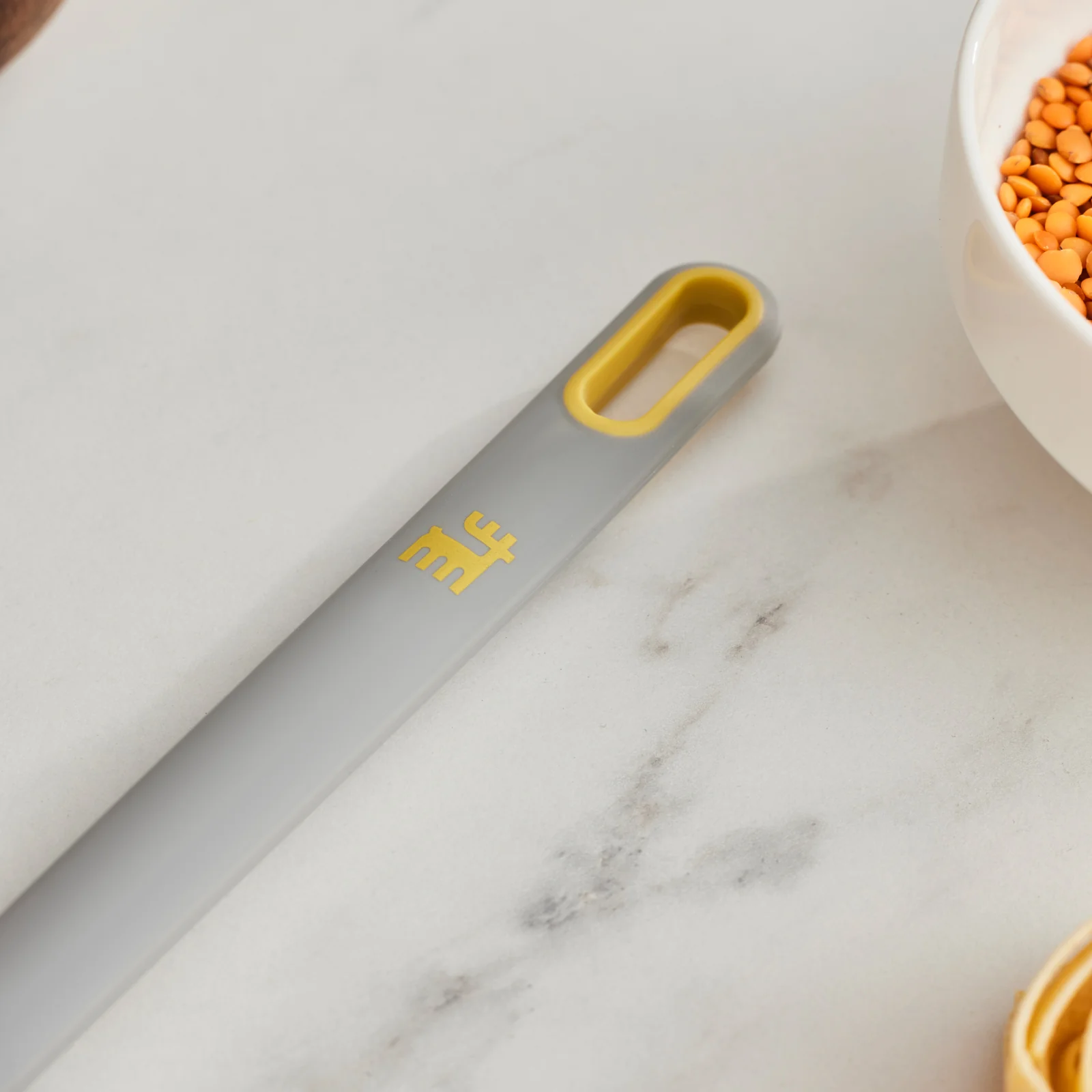 Karaca Silva Silicone Spoon, 33,5cm, Grey - Image 3
