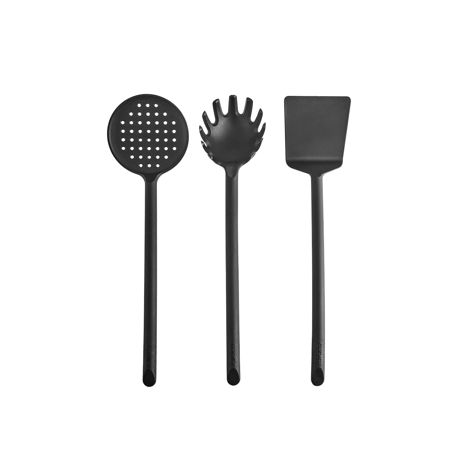 Karaca Simple 5-Piece Utensil Set, Black - Image 5