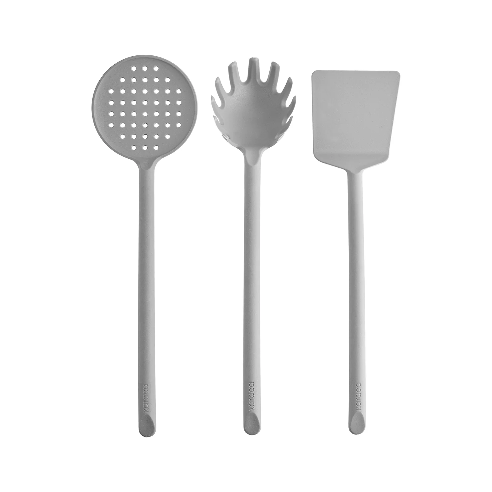 Karaca Simple 5-Piece Utensil Set, Grey - Image 6