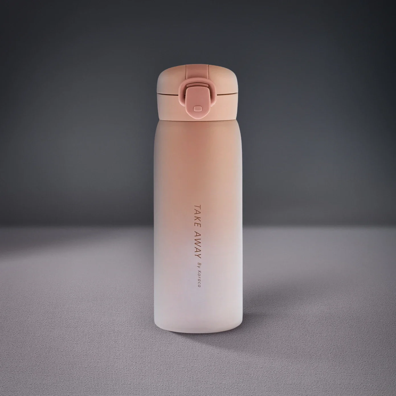 Karaca Skyfall Leak-Proof Stainless Steel Flask, 350ml, Pink
