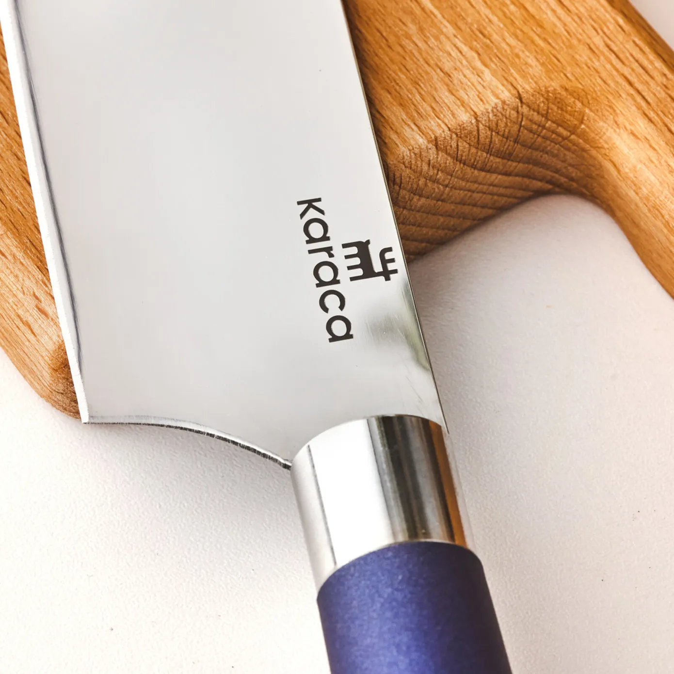 Karaca Skyfall Chef Knife, 31cm, Navy Blue - Image 2