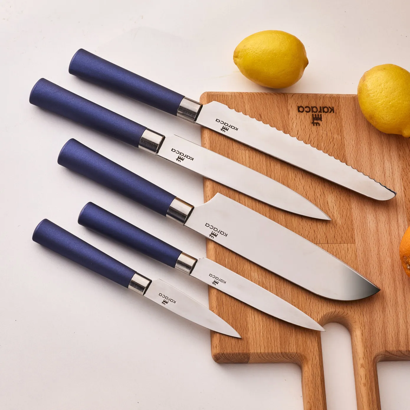 Karaca Skyfall Chef Knife, 31cm, Navy Blue - Image 3
