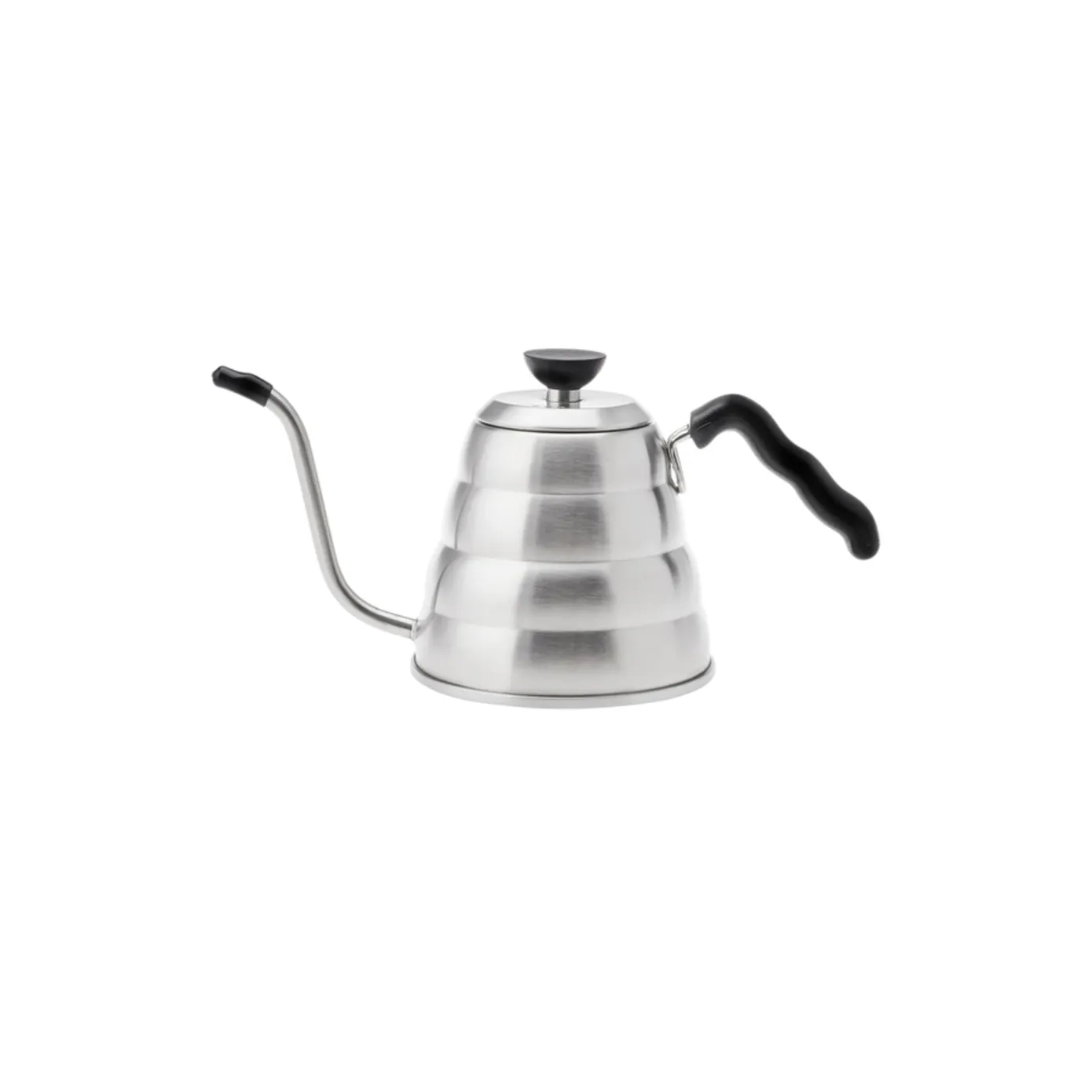 Karaca Stainless Steel Coffee Kettle, 1200ml, Silver Black - Image 2