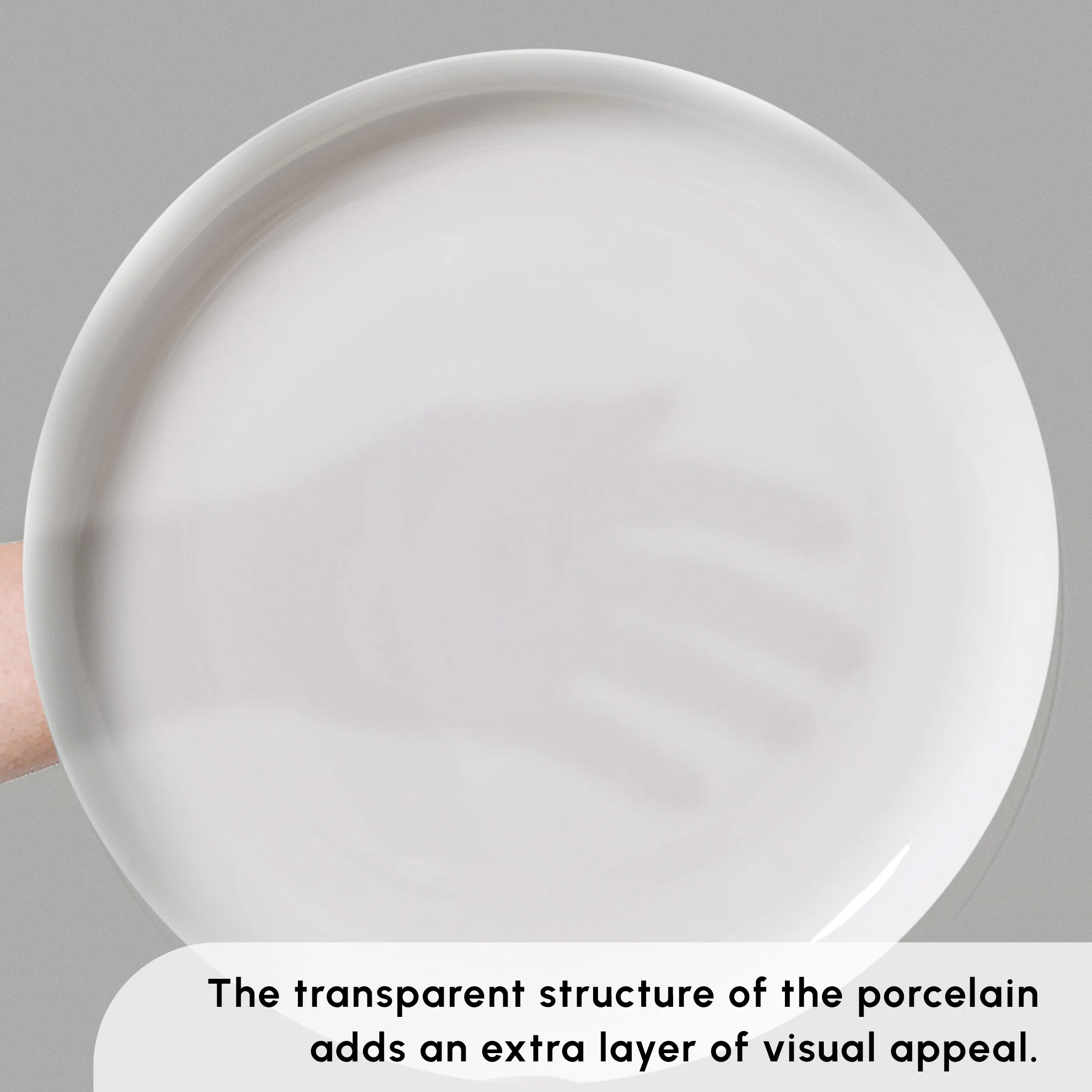 Karaca Stream Bone China Favaro 53-Piece Dinner Set for 12 People, White - Image 4