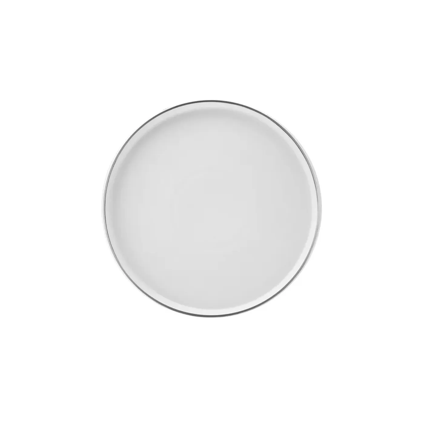 Karaca Streamline Sunset 24-Piece Bone China Dinnerware Set for 6 People, Platinum - Image 3