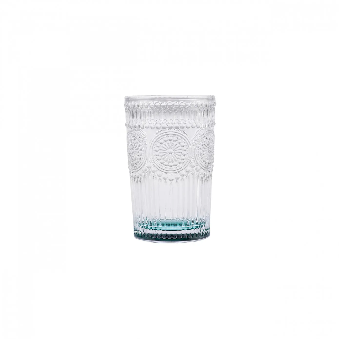 Karaca Sunflower Glass Highball Glass, 332ml, Green - Image 4