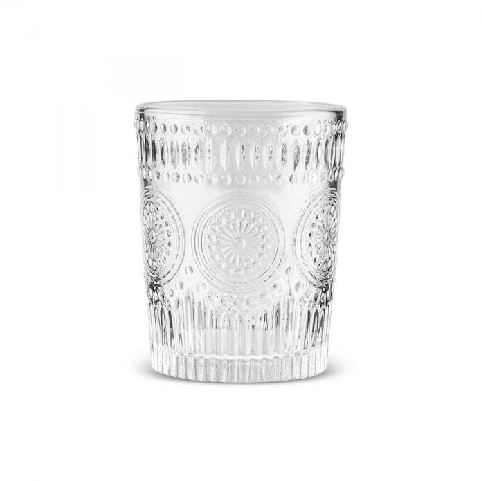 Karaca Sunflower Norim Tumbler Glass, 274ml, Clear - Image 4