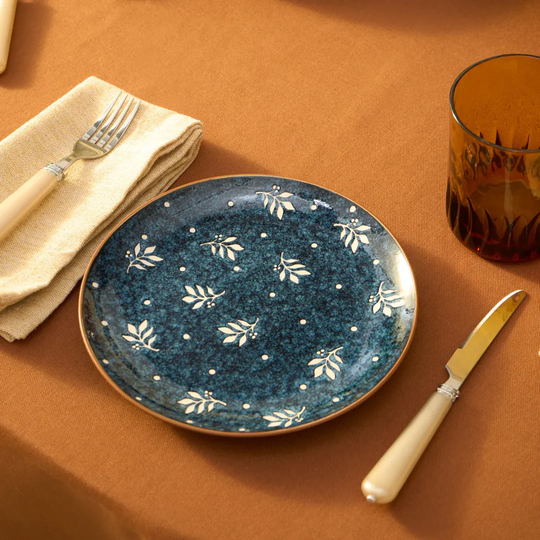 Karaca Sven 7-Piece Stoneware Serveware Set for 6 People, Multi - Image 4