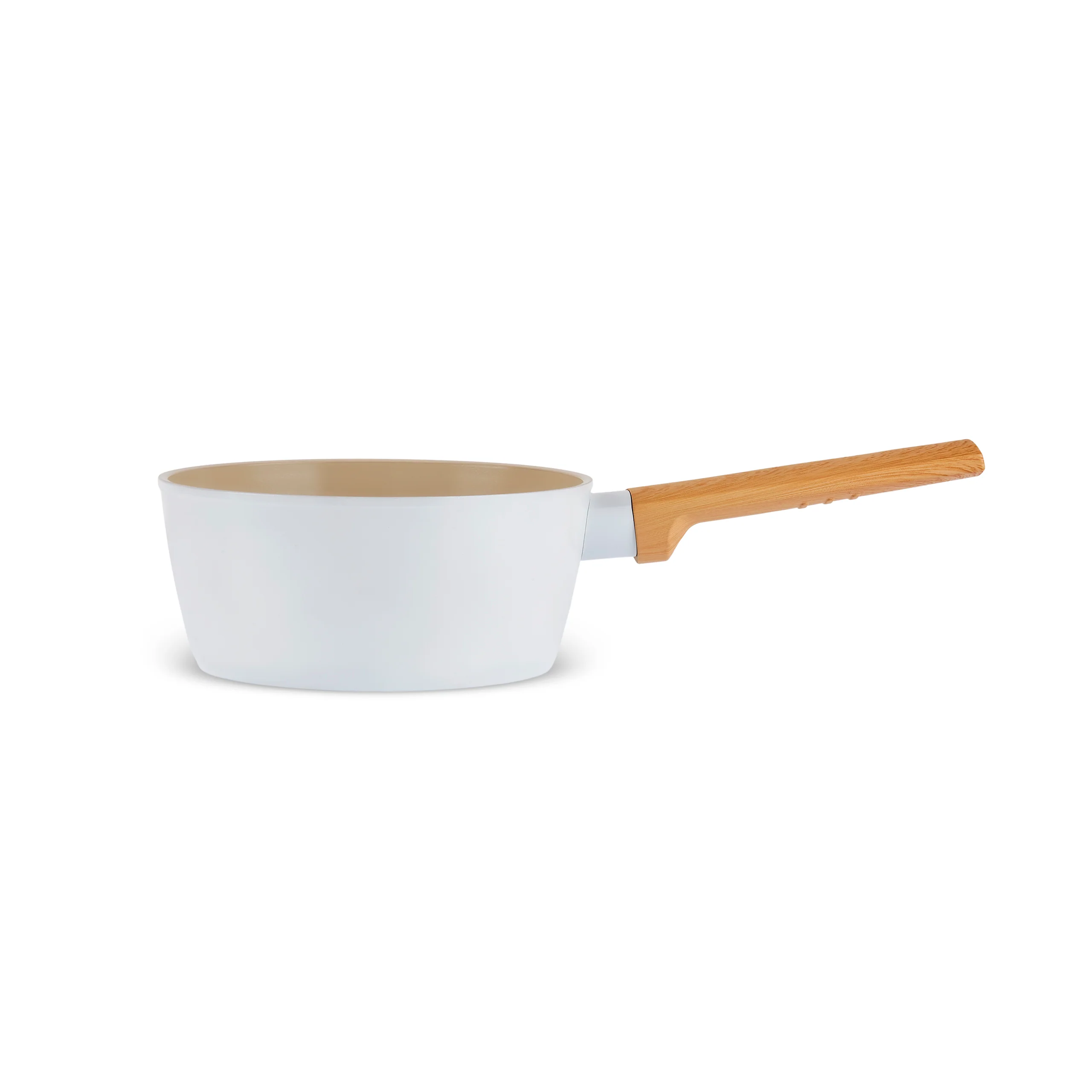 Karaca Swiss Crystal Almond Cream 12-Piece Non-Stick Induction Ceramic Cookware Set, Cream - Image 17