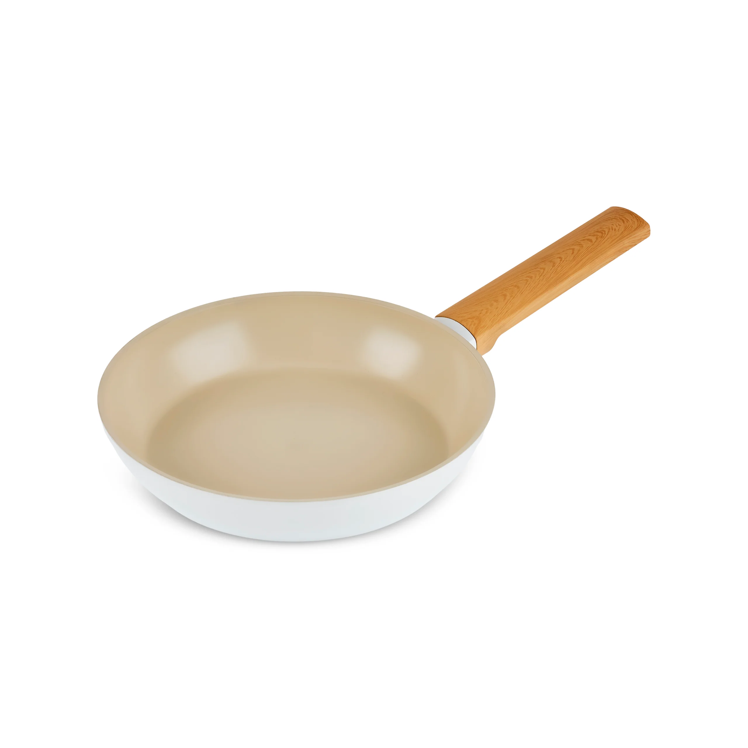 Karaca Swiss Crystal Almond Cream 12-Piece Non-Stick Induction Ceramic Cookware Set, Cream - Image 19