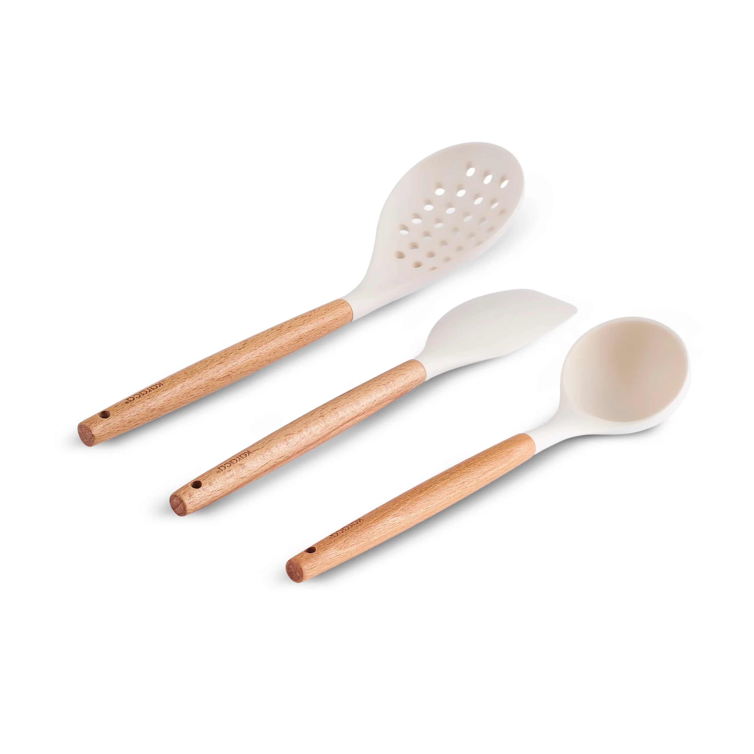 Karaca Swiss Crystal Almond Cream 12-Piece Non-Stick Induction Ceramic Cookware Set, Cream - Image 24