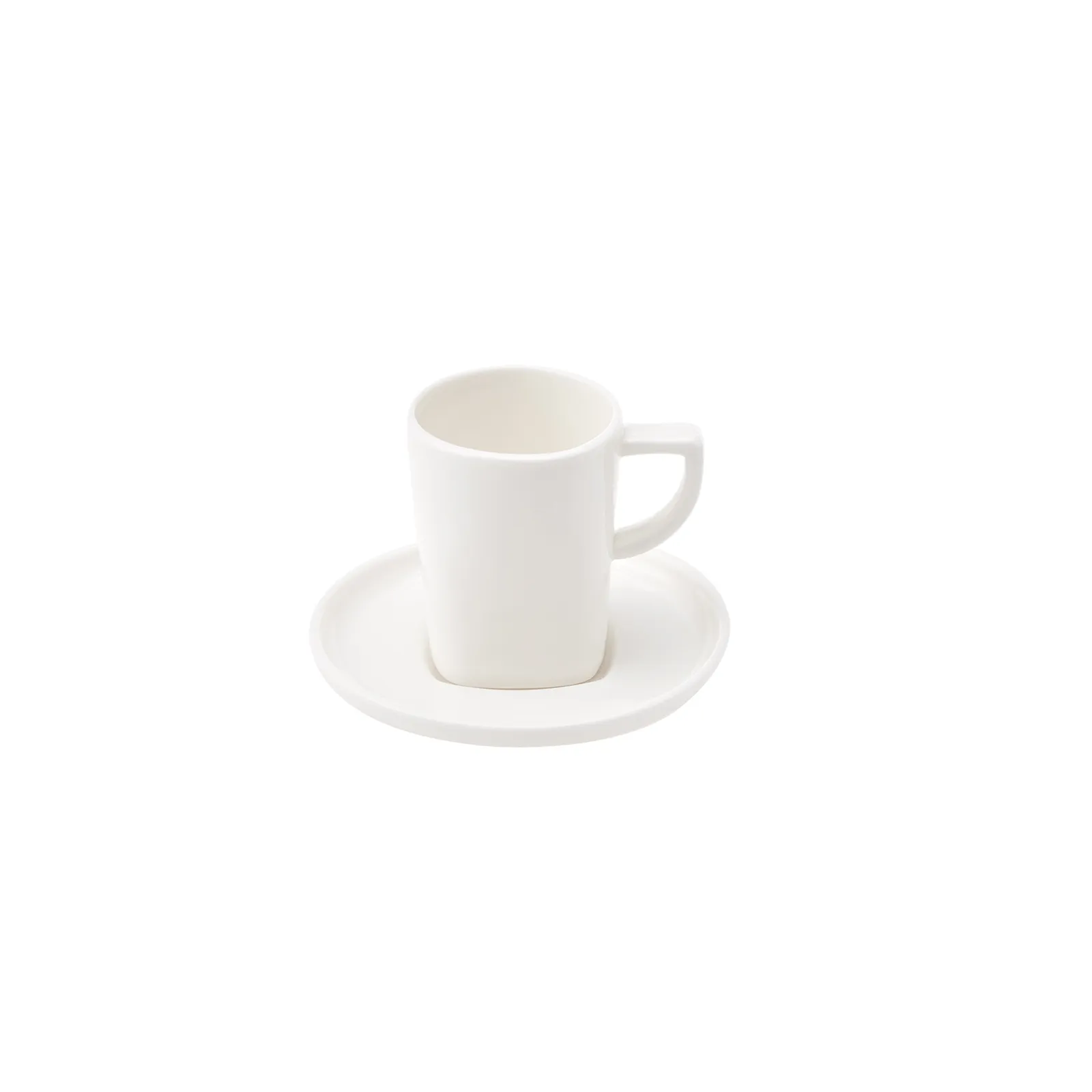 Karaca Teta Porcelain Espresso Turkish Coffee Cup, 90ml, White - Image 3