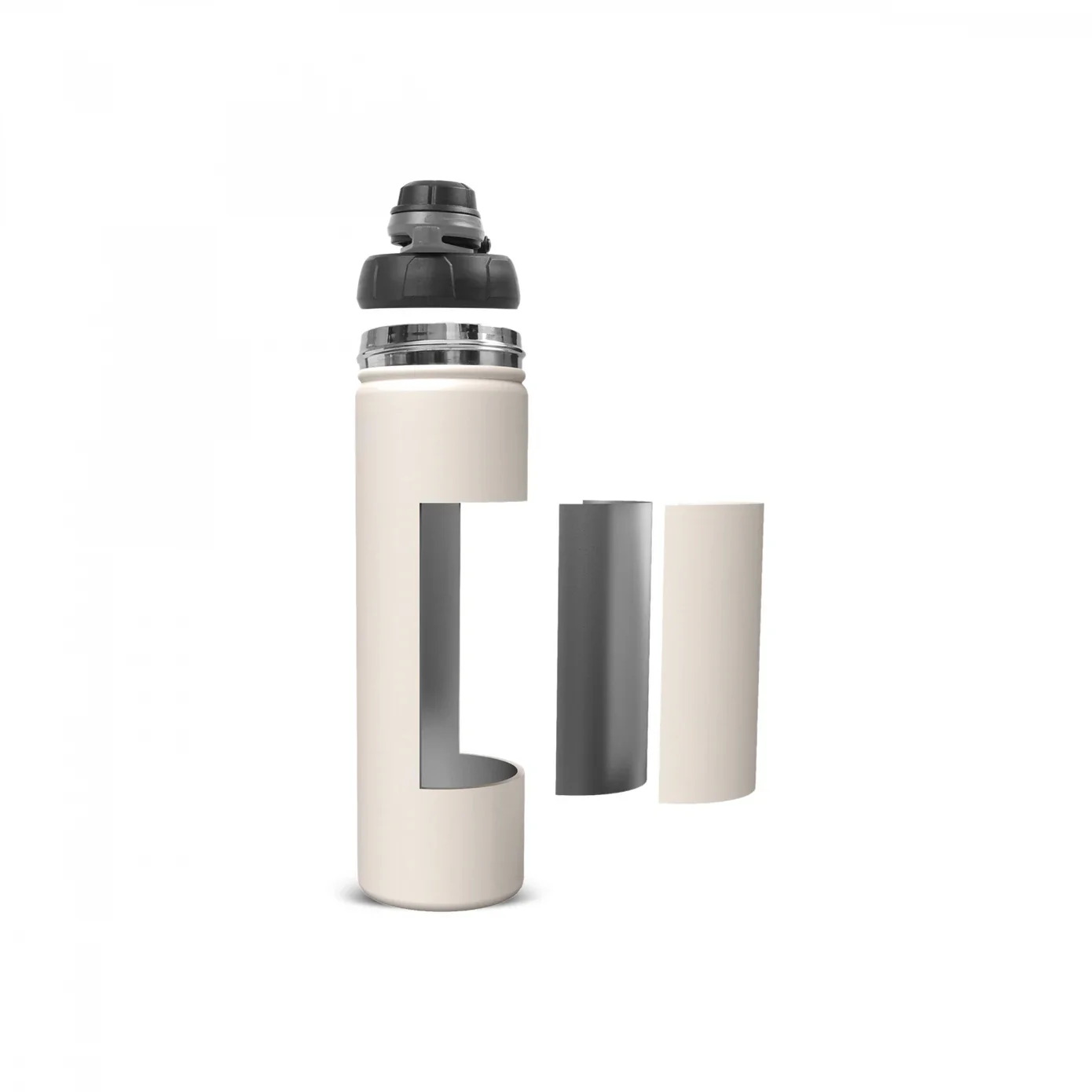 Karaca Thermosteel Earth Leak-Proof Flask, 680ml, Beige - Image 9