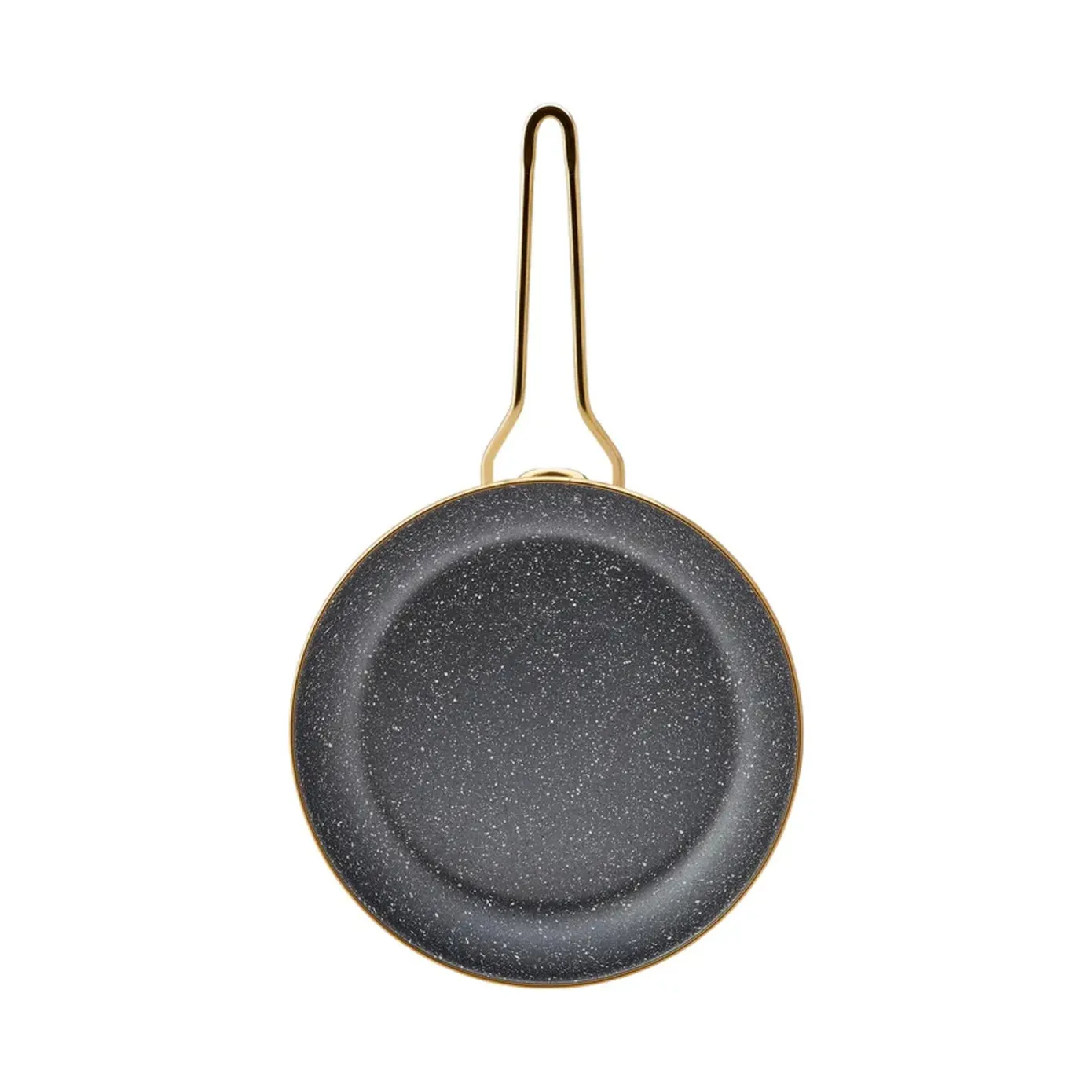 Karaca Troy Enamel Induction Frying Pan, 26cm, Black Gold - Image 2