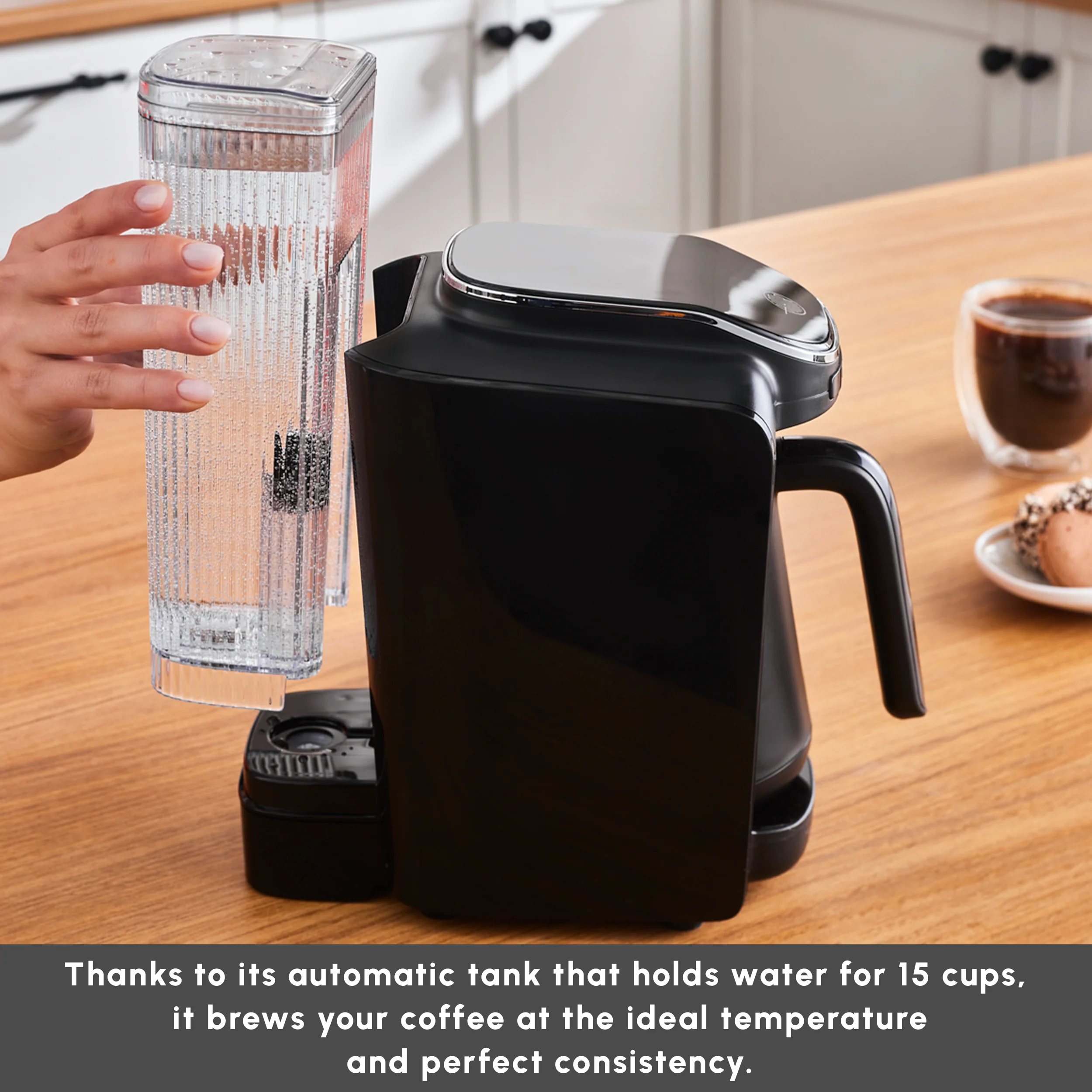 Karaca Hatır Aqua Turkish Coffee Maker, 735W, Black - Image 7