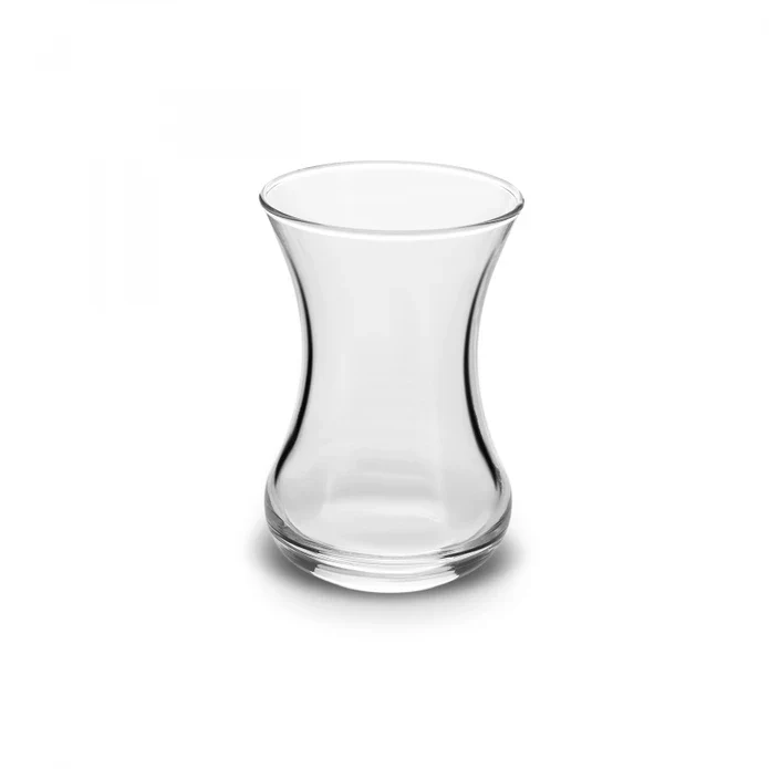 Karaca Vefa 6-Piece Turkish Tea Glass Set for 6 People, 132ml, Clear - Image 7