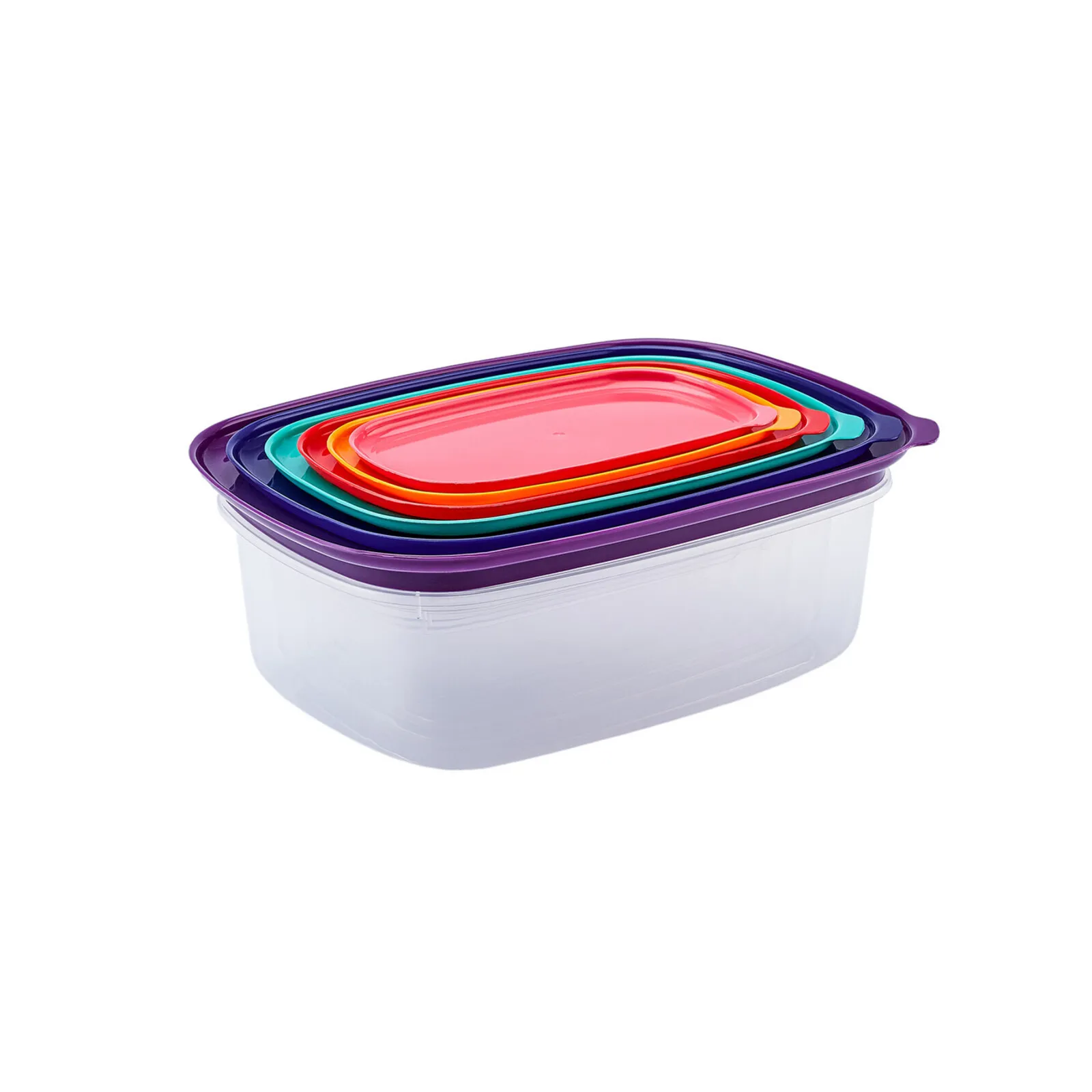 Karaca Vicks Bailando 6 Piece Storage Container, 2.9L, Multi - Image 4