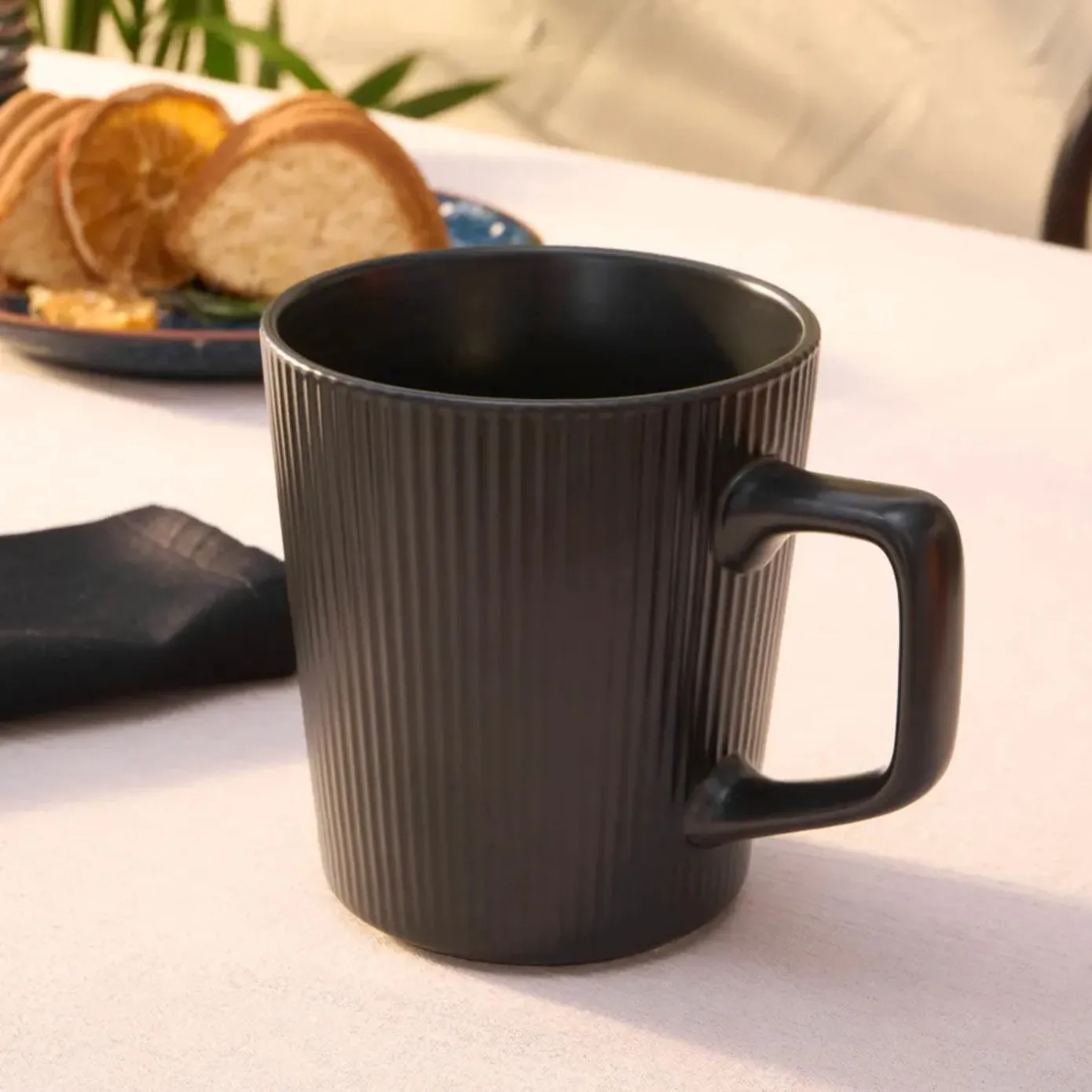 Karaca Vini Mug, Black, 520ml, Black - Image 2