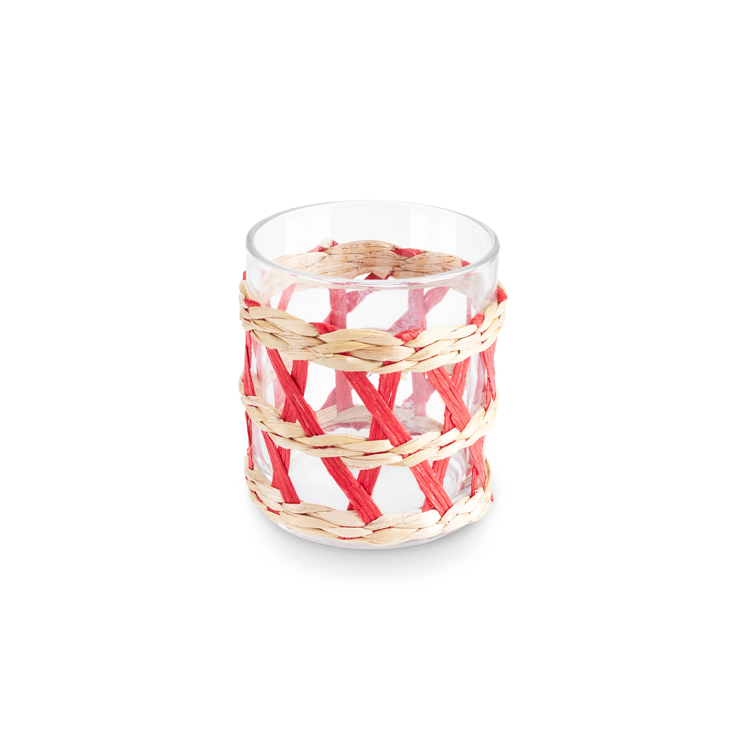 Karaca Waven Tumbler Glass, 285ml, Red - Image 7