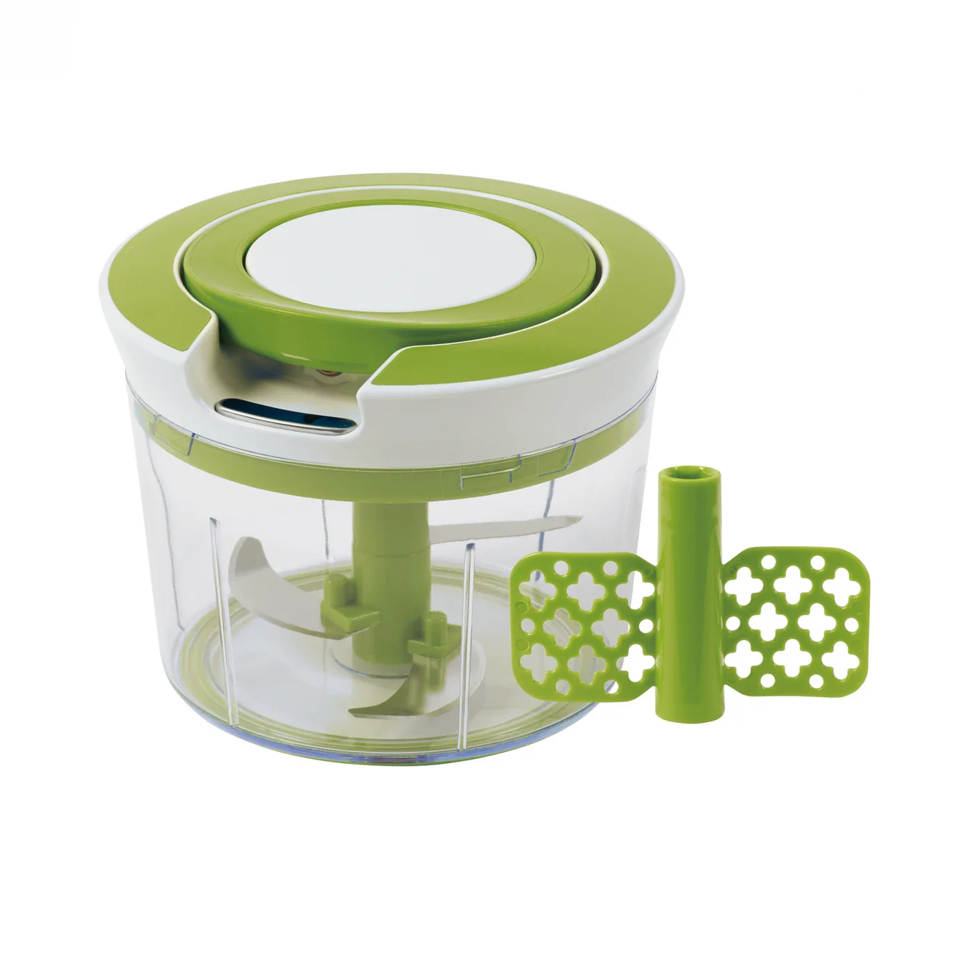 Karaca x by Refika Multicut Manuel Food Processor with Mixing Attachment, 900ml, Green - Image 4