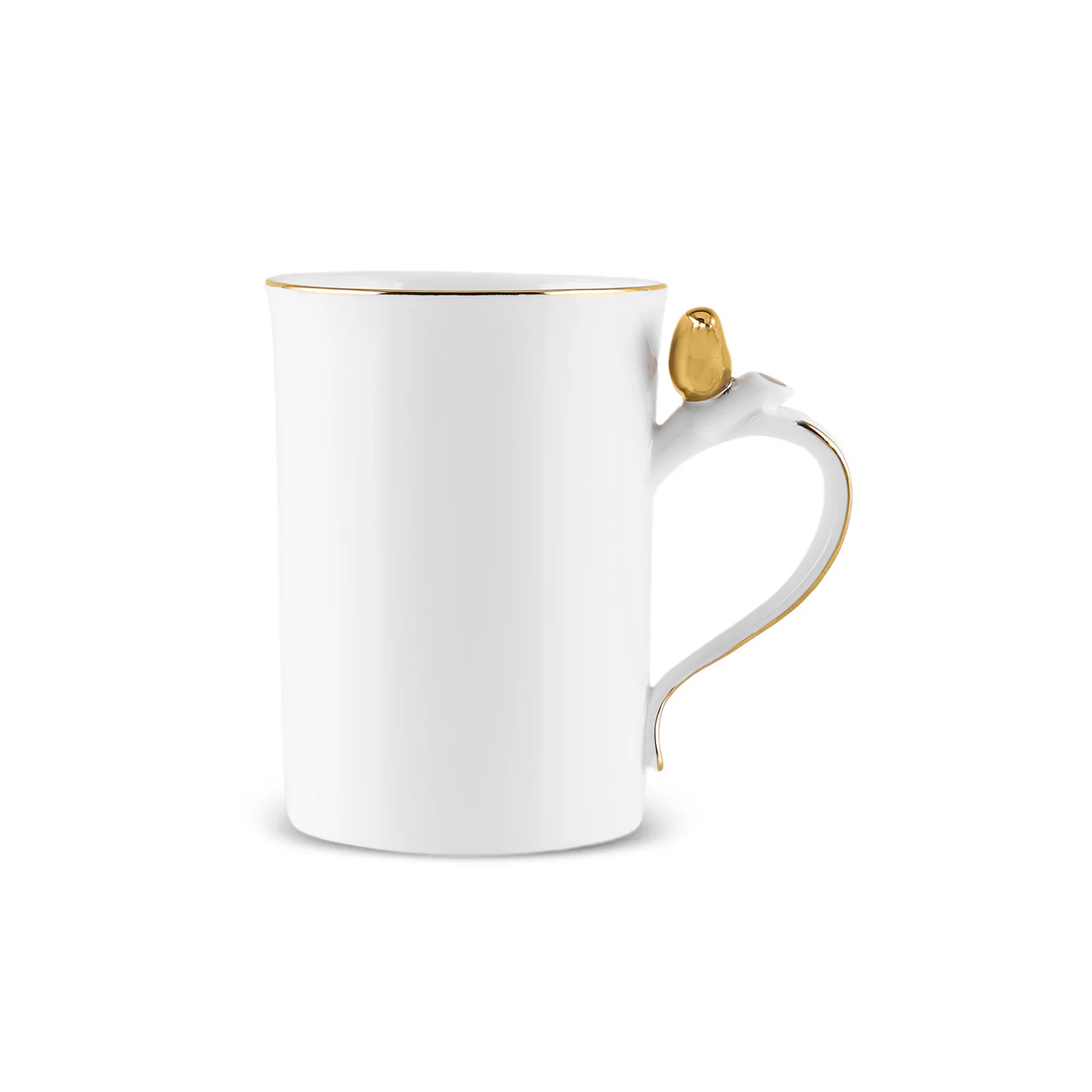 Karaca X Müge Anlı Bone China Mug, Gold White - Image 2