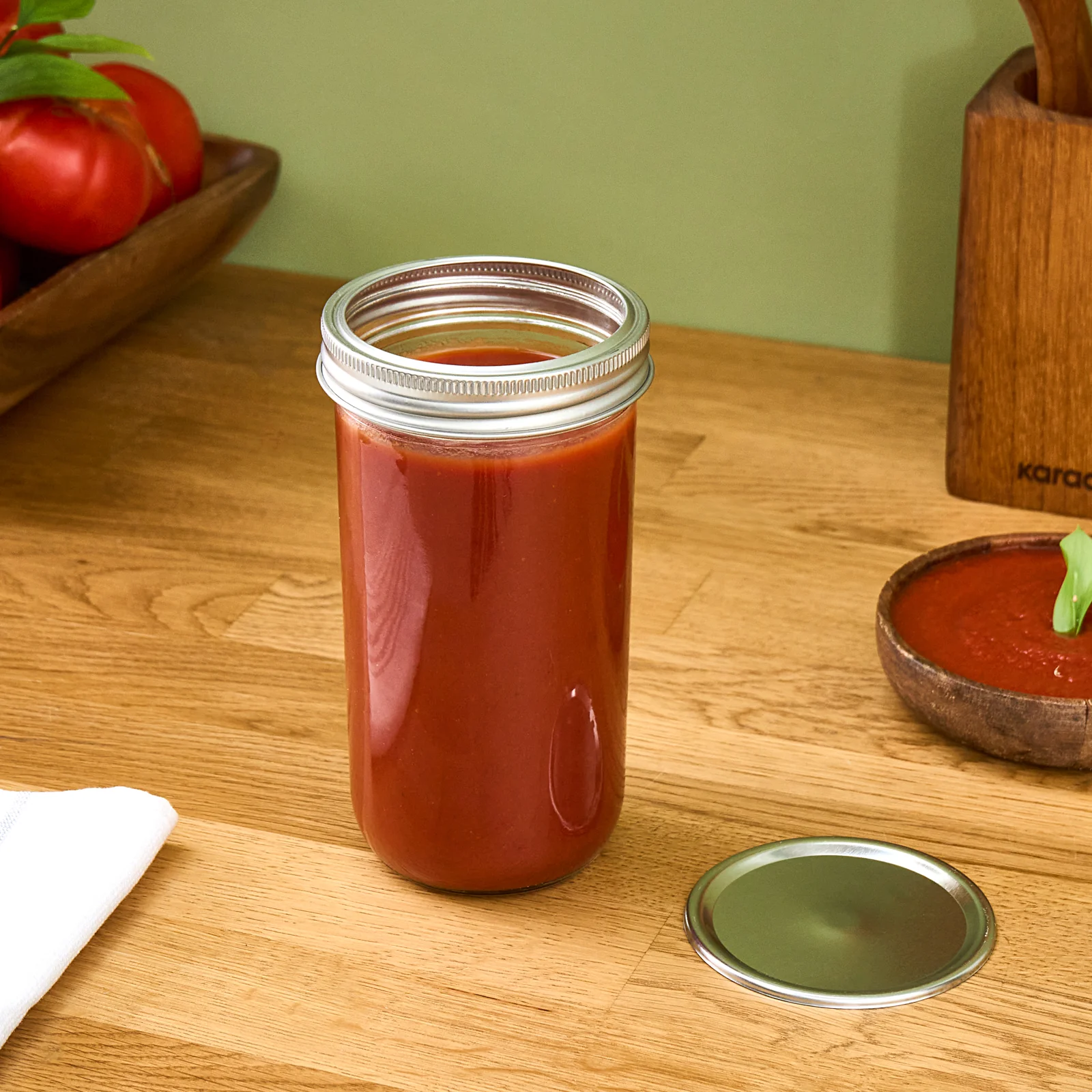 Karaca x Refika Storage Jar, 650ml, Clear - Image 2