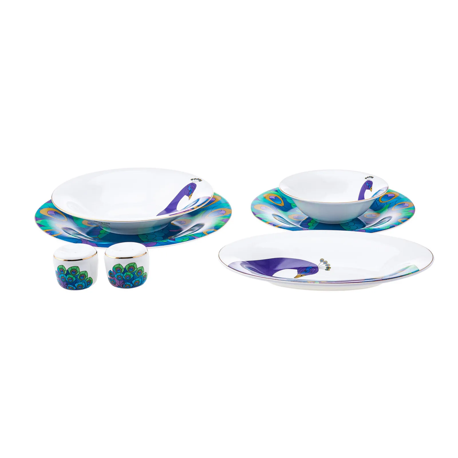Karaca X The Shop Çırağan Palace 28-Piece Fine Pearl Dinner Set for 6 People, Multi - Image 3