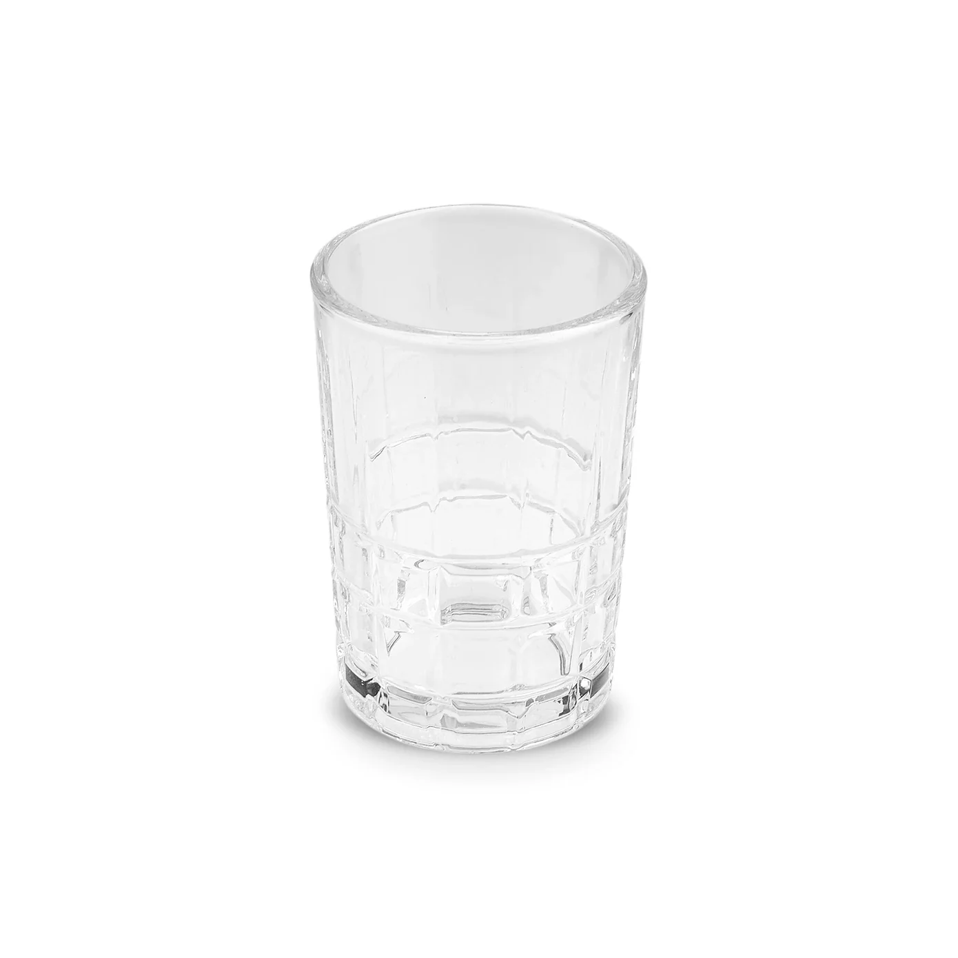 Karaca Yaren 6-Piece Glass Small Water Glass Set for 6 People, 115ml, Clear - Image 6