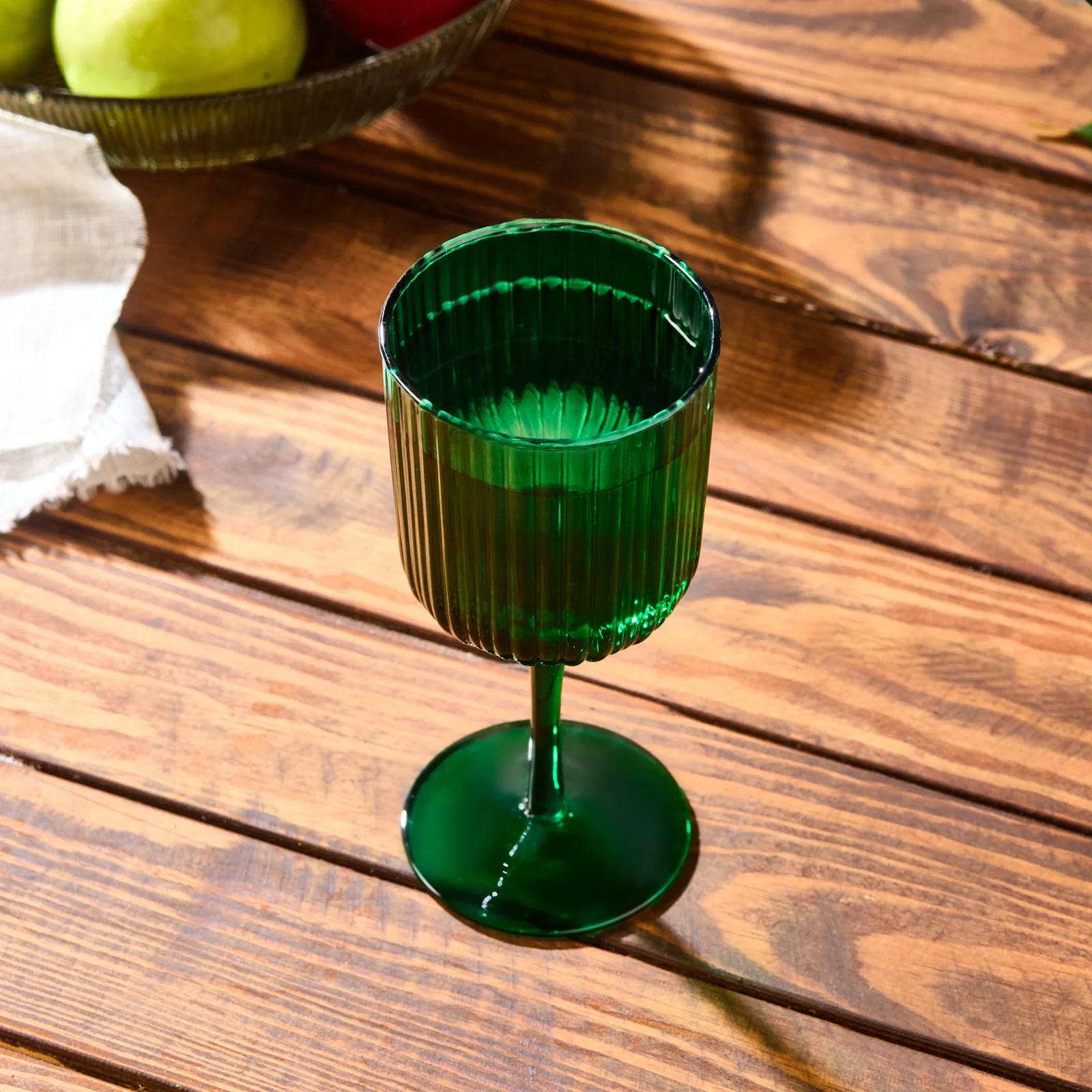 Karaca Zenith Wine Glass, 200ml, Emerald - Image 3