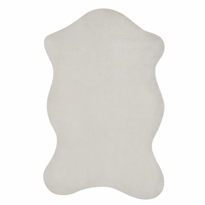 Kasmir Rugs 7/24 Cosy Premium Faux Fur Rug, 100cmx150cm, Gray - Image 2