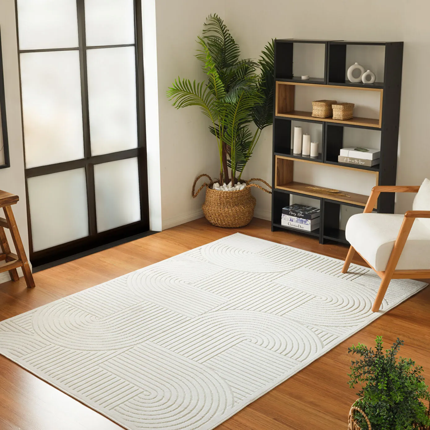 Kasmir Rugs 7/24 Sierra Toledo, 120cmx180cm, White