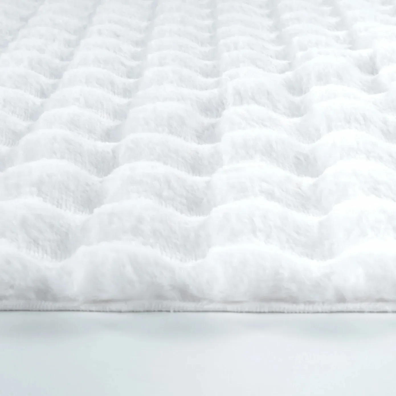 Kaşmir Rugs 7/24 Cosy Premium Bubble Rug, 100cmx150cm, White - Image 4