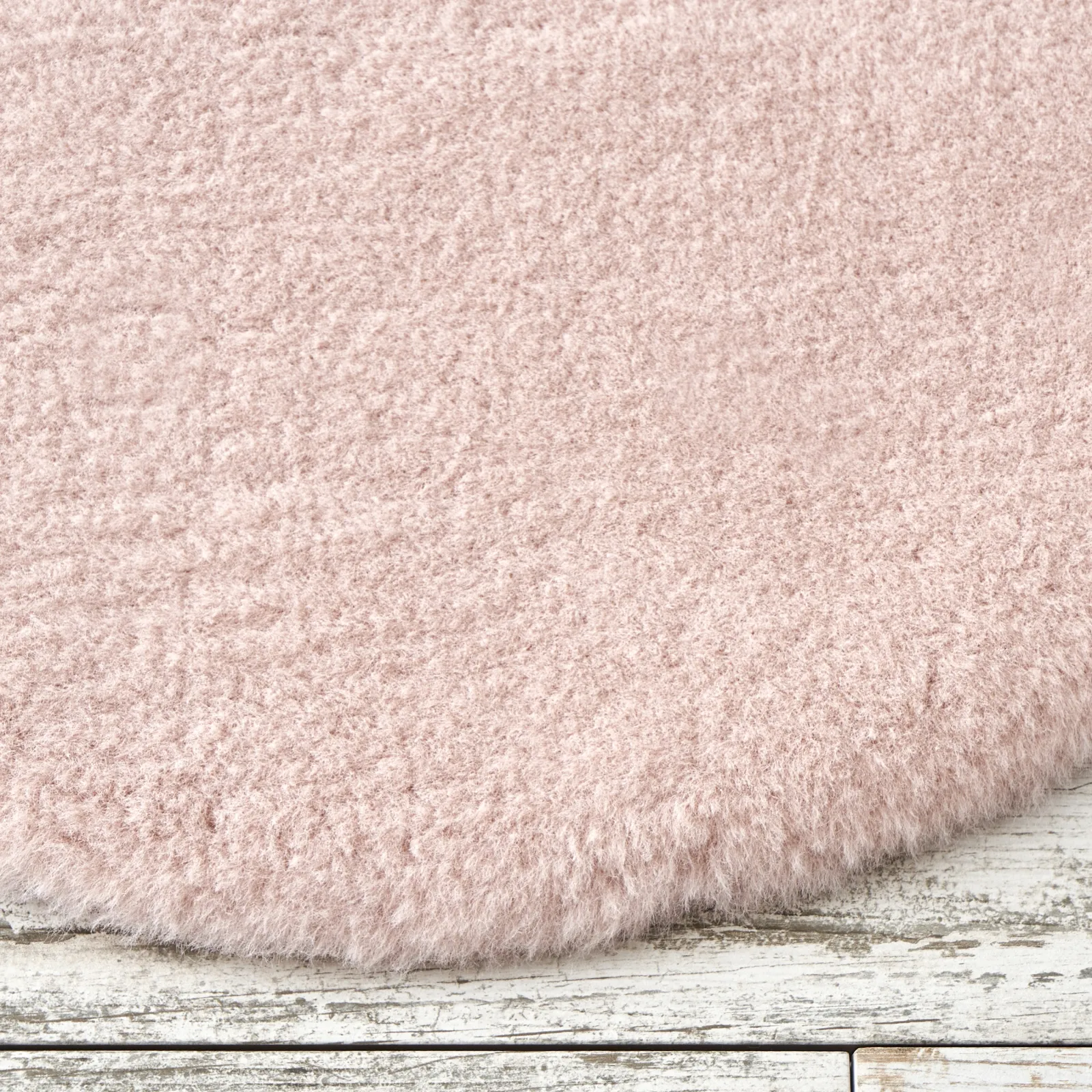 Kasmir Rugs 724 Faux Fur Rug, 100cmx140cm, Blush - Image 5