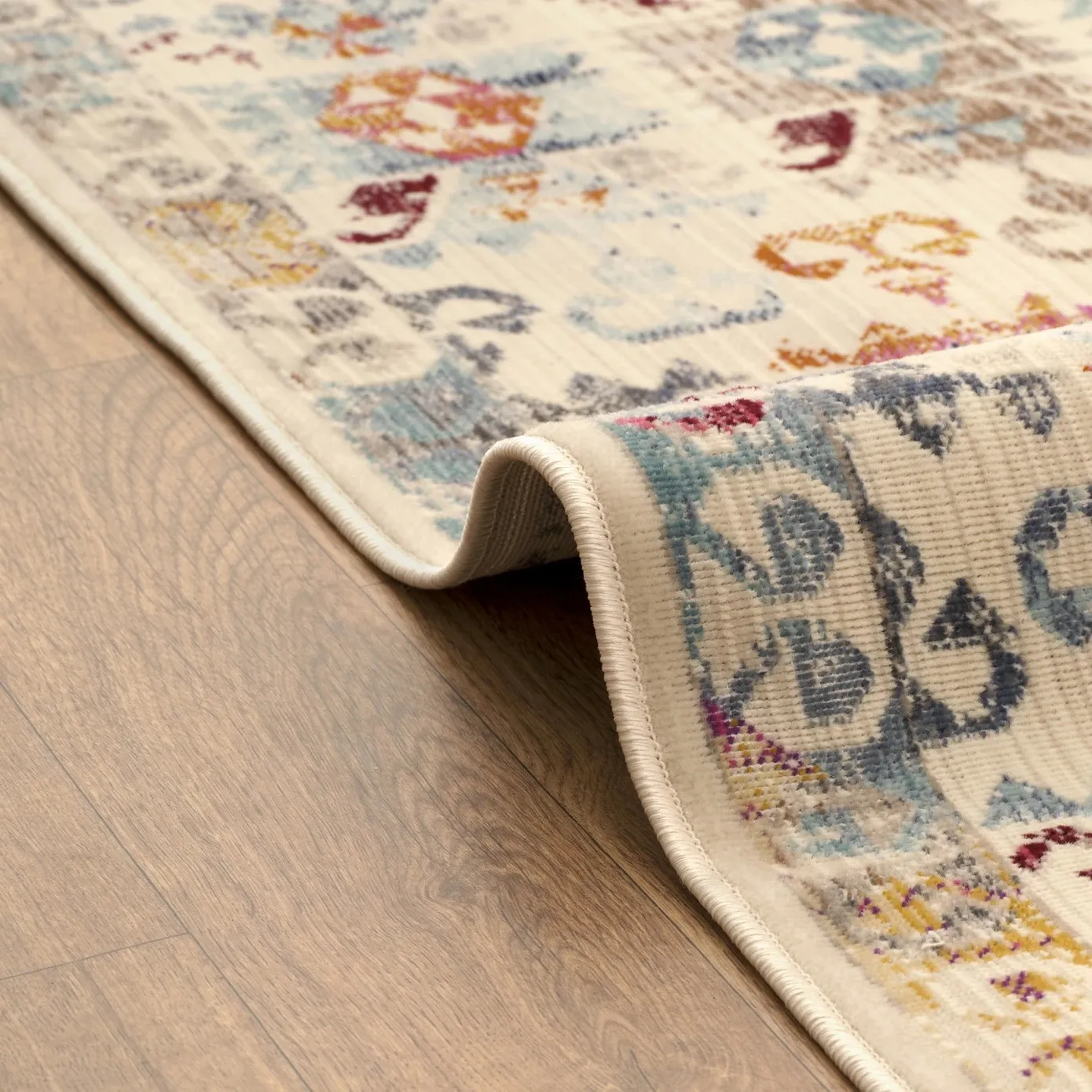 Kasmir Rugs 7/24 Jute Embroidery Rug, 120cmx180cm, Multi - Image 3