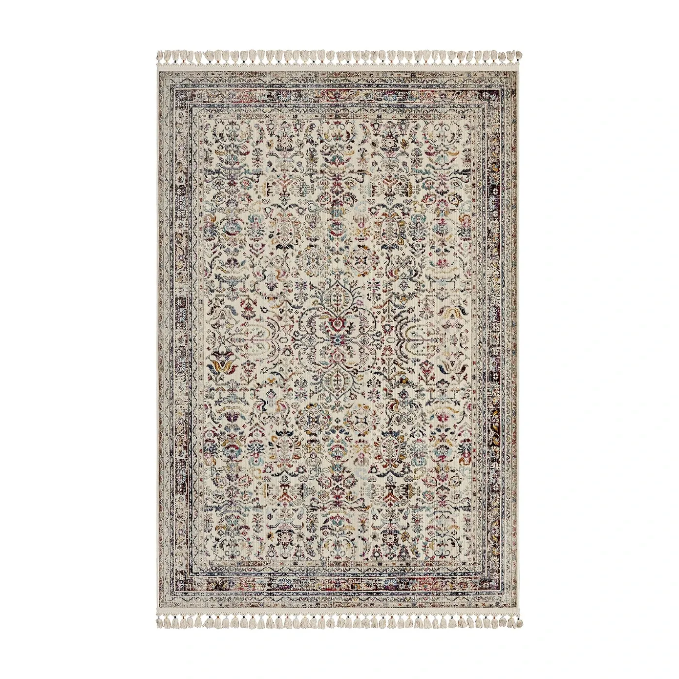 Kasmir Rugs 7/24 Jute Rose Rug, 80cmx150cm, Multi - Image 3