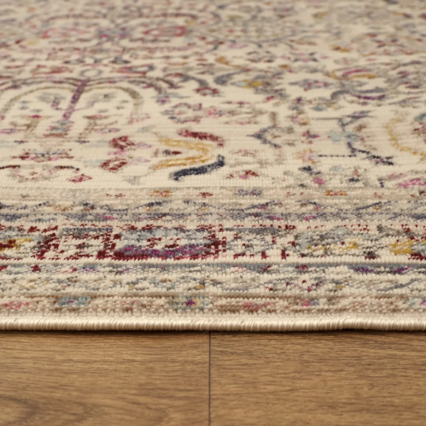 Kasmir Rugs 7/24 Jute Rose Rug, 80cmx150cm, Multi - Image 5