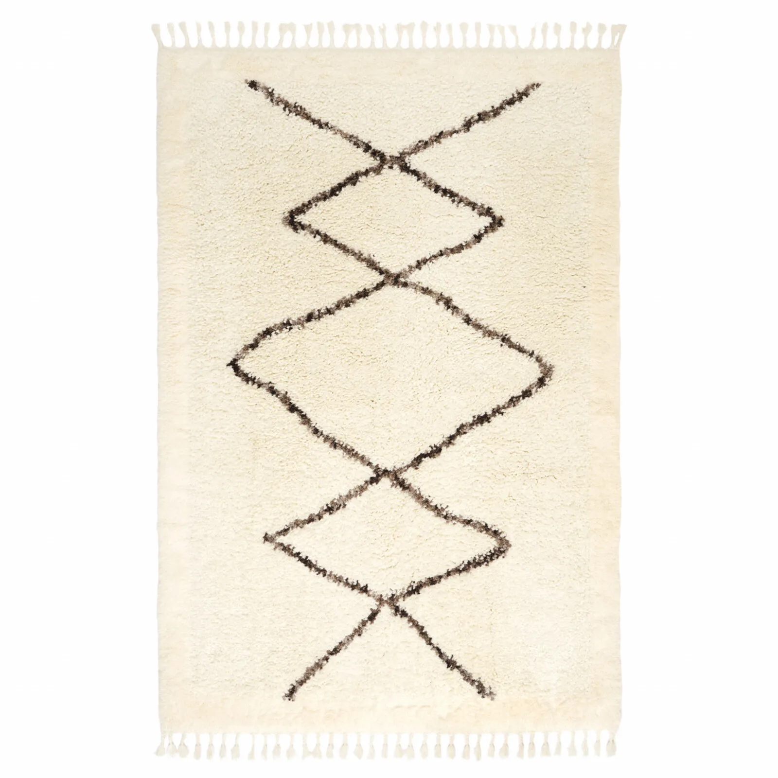 Kasmir Rugs 724 Plushy Casablanca Rug, 120cmx180cm, Multi - Image 2