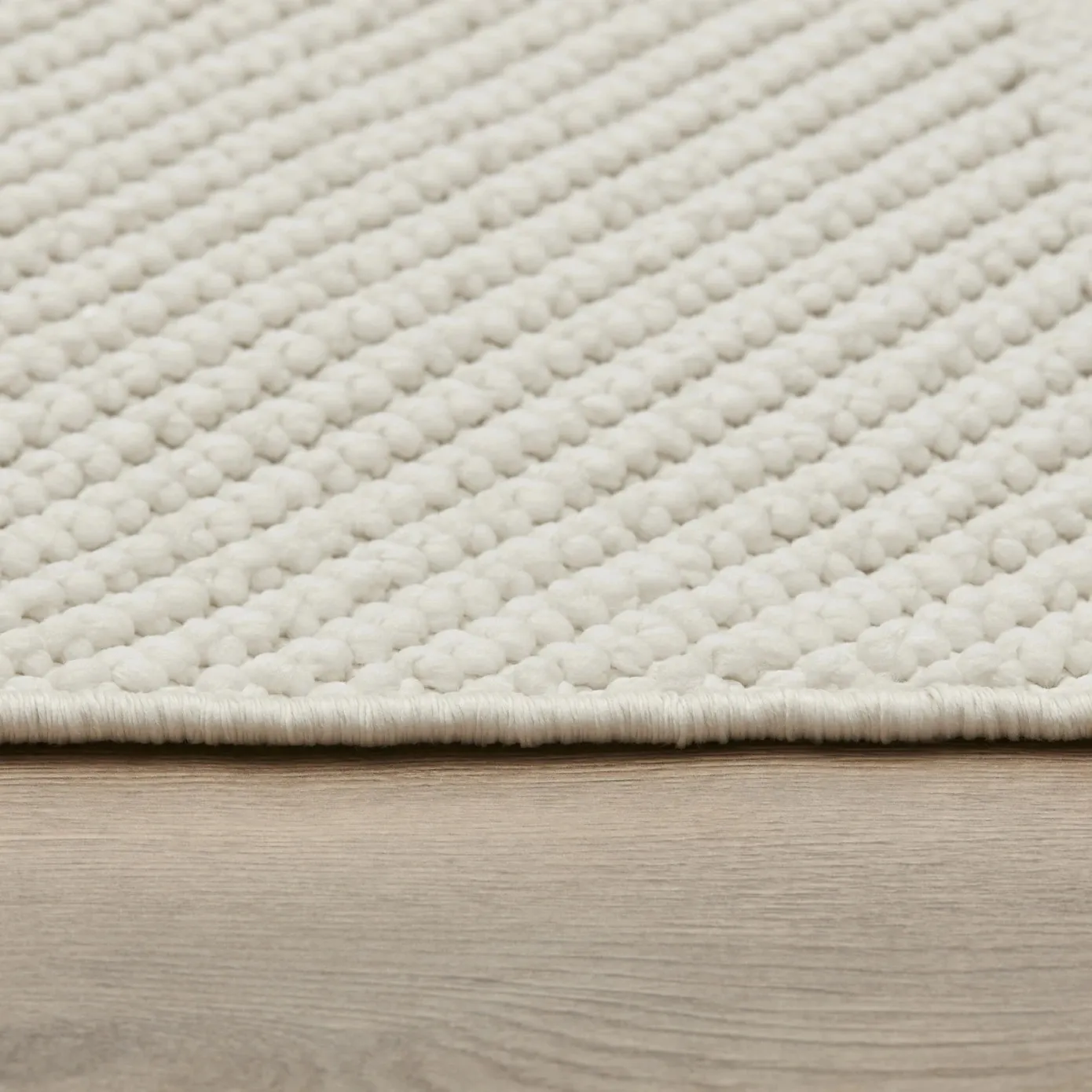 Kasmir Rugs 7/24 Scandinavian Clara Rug, 80cmx150cm, White - Image 5