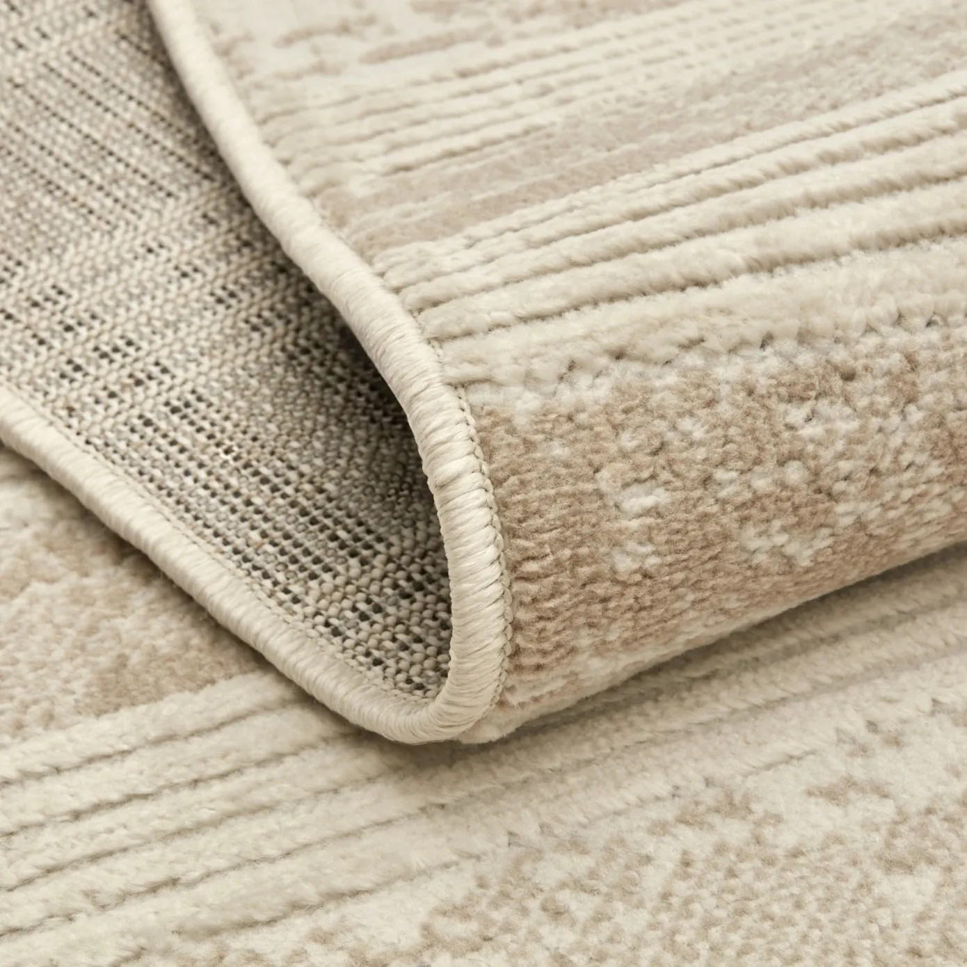 Kasmir Rugs 7/24 Scandinavian Maren Rug, 160cmx230cm, Beige - Image 3
