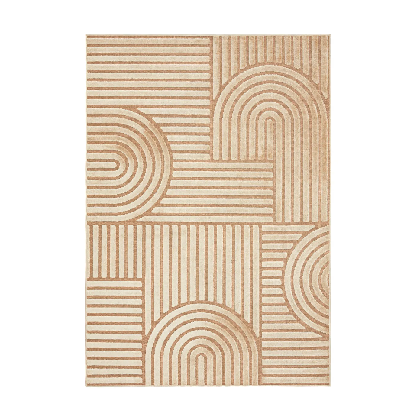 Kasmir Rugs 7/24 Scandinavian Thor Rug, 120cmx180cm, Beige Multi - Image 2