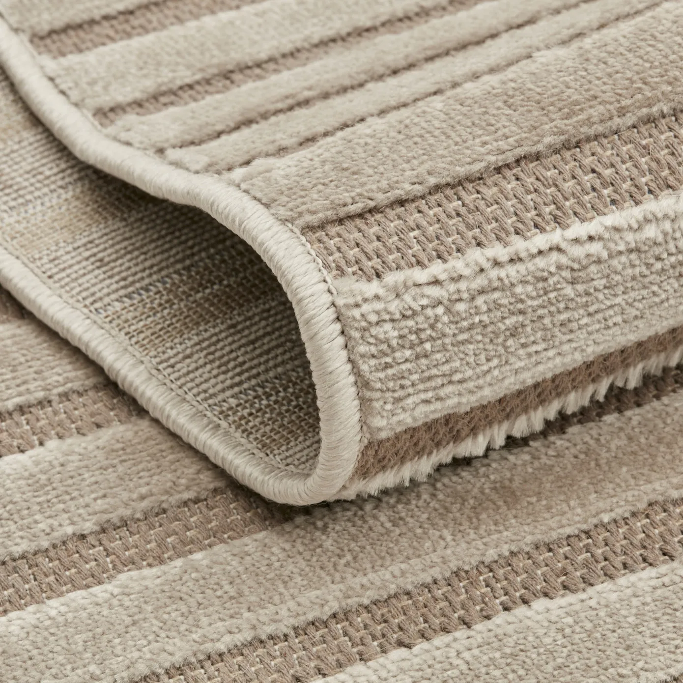 Kasmir Rugs 7/24 Scandinavian Thor Rug, 120cmx180cm, Beige Multi - Image 3