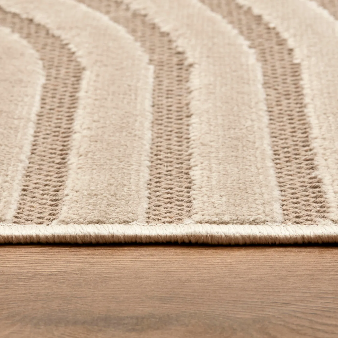 Kasmir Rugs 7/24 Scandinavian Thor Rug, 120cmx180cm, Beige Multi - Image 5