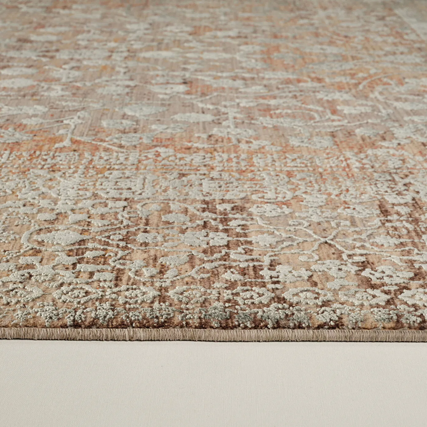 Kasmir Rugs Viskon Limited Edessa Gold Rug, 200cmx290cm, Grey - Image 5