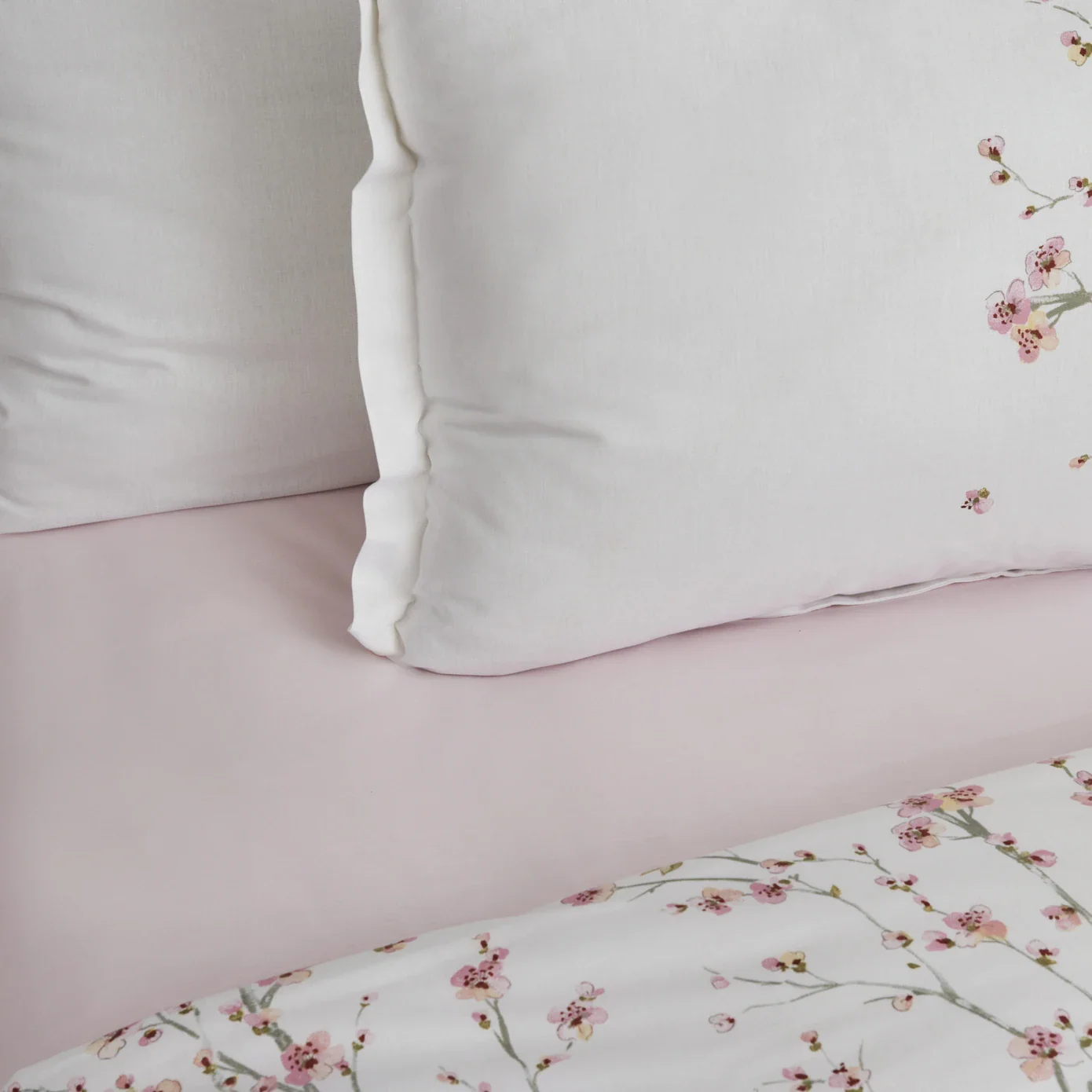 Karaca Home Annata 100% Turkish Cotton Bedding Set, Double, Somon - Image 4