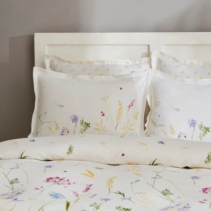Karaca Home Jody Double 100% Turkish Cotton Duvet Set, Yellow - Image 4